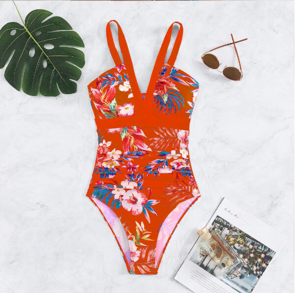 Amazon's choice of European and American style one-piece swimsuit for women with sports style - Image 5