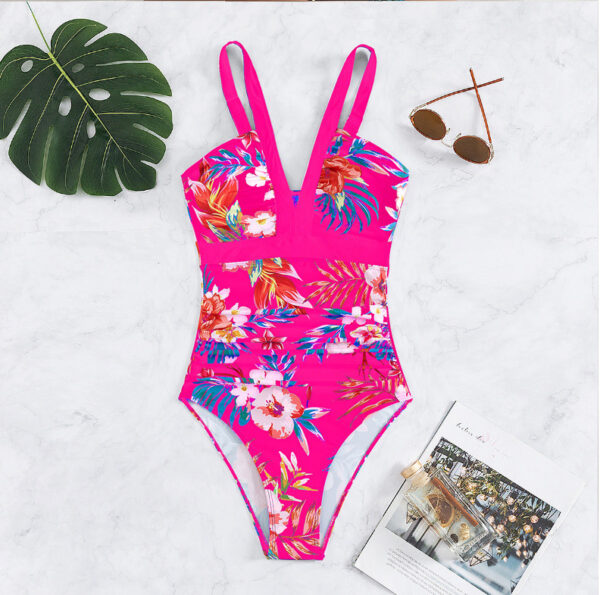 Amazon's choice of European and American style one-piece swimsuit for women with sports style - Image 4