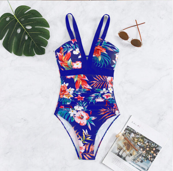 Amazon's choice of European and American style one-piece swimsuit for women with sports style - Image 3