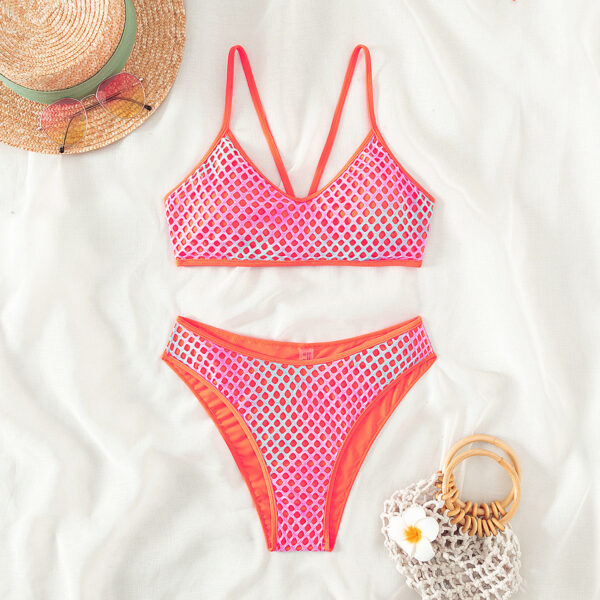 New In Bikini Women Summer Swimsuit Printed Split Swimsuit Triangle Two Piece Swimsuit Brazilian Swimwear Bathing Suit - Image 2