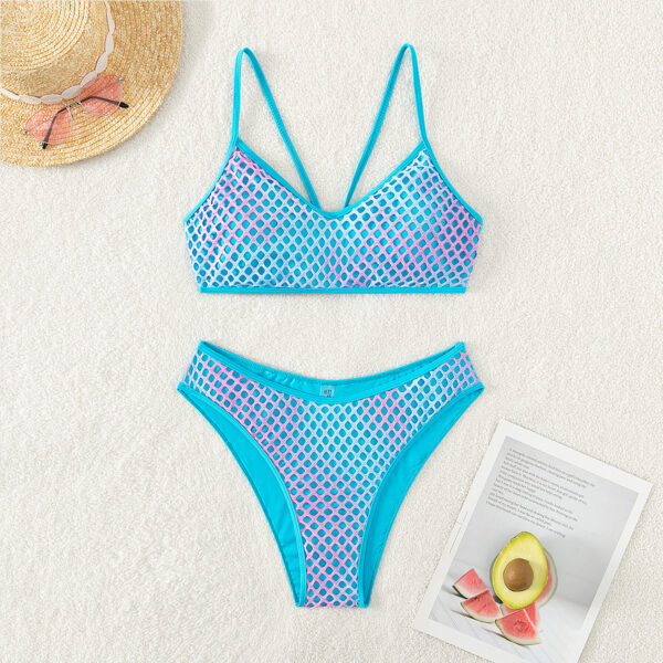 New In Bikini Women Summer Swimsuit Printed Split Swimsuit Triangle Two Piece Swimsuit Brazilian Swimwear Bathing Suit - Image 5